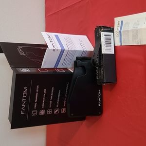 Fantom Quick Access Slim Wallet with Titanium Money Clip - NEW never used